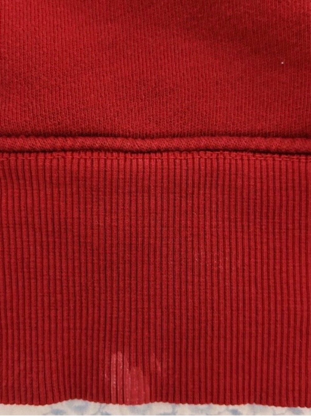Hollister Crimson Red Crewneck Hoodie - Picture 3 of 4